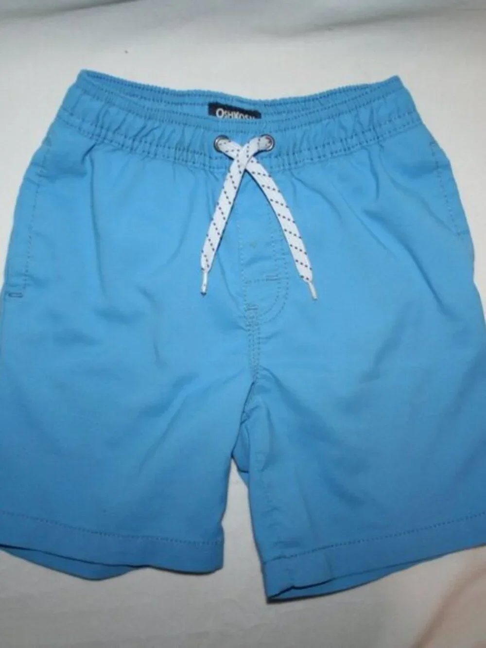 BOYS 5T OSH KOSH PLAY SHORTS QUICK DRY SUMMER BOTTOMS w REAL POCKETS DRAWSTRING